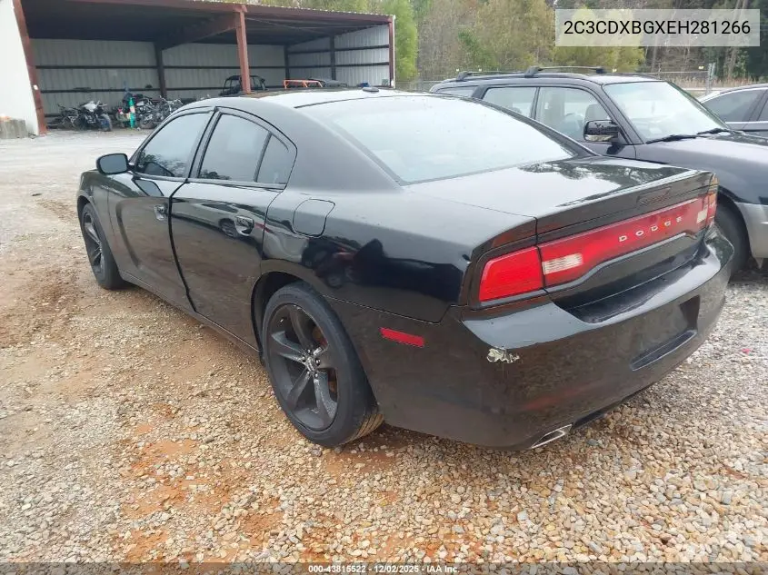 2C3CDXBGXEH281266 2014 Dodge Charger Se