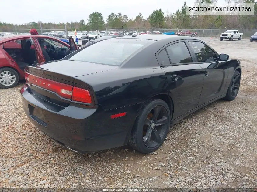 2C3CDXBGXEH281266 2014 Dodge Charger Se
