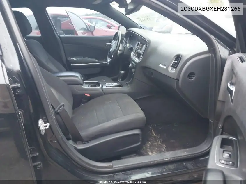 2C3CDXBGXEH281266 2014 Dodge Charger Se