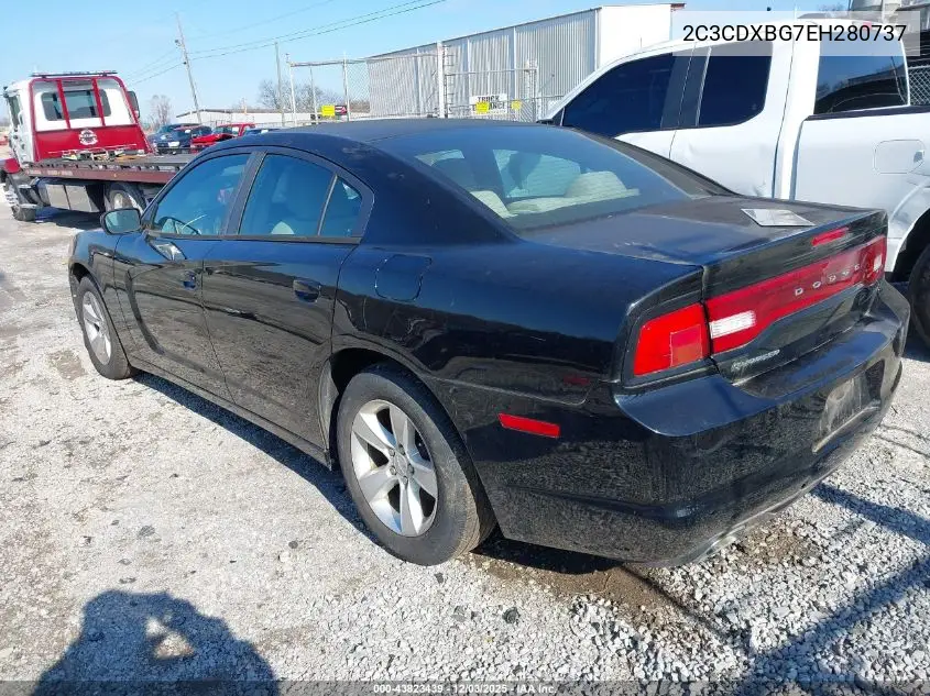 2C3CDXBG7EH280737 2014 Dodge Charger Se