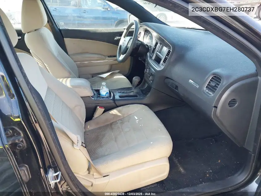 2C3CDXBG7EH280737 2014 Dodge Charger Se