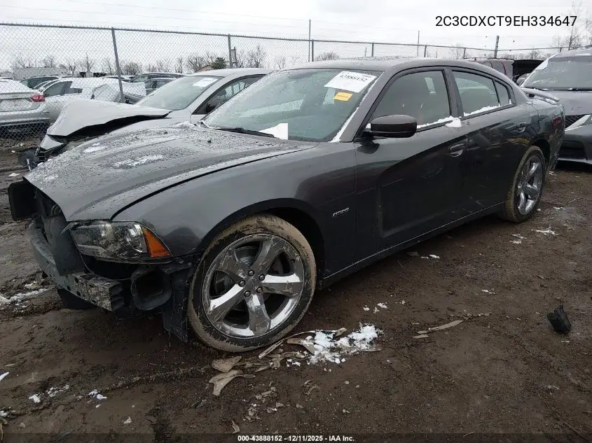 2C3CDXCT9EH334647 2014 Dodge Charger R/T