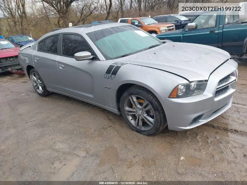 2C3CDXDT2EH199722 2014 Dodge Charger R/T Plus