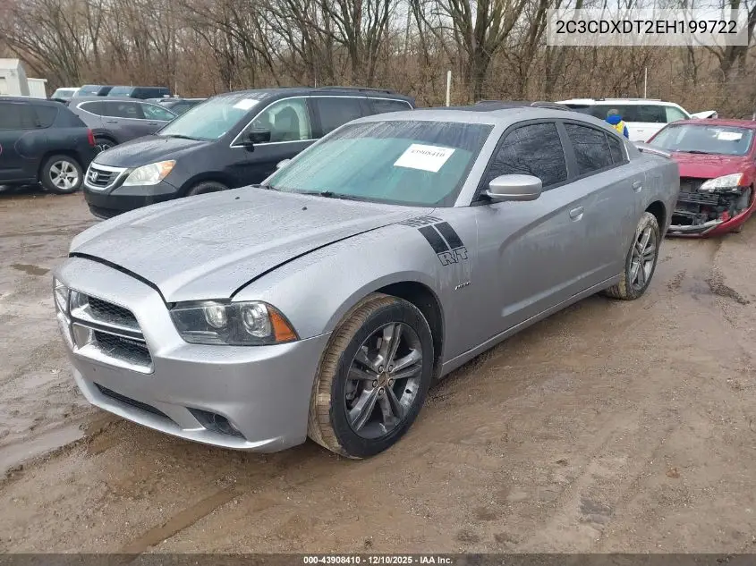 2C3CDXDT2EH199722 2014 Dodge Charger R/T Plus