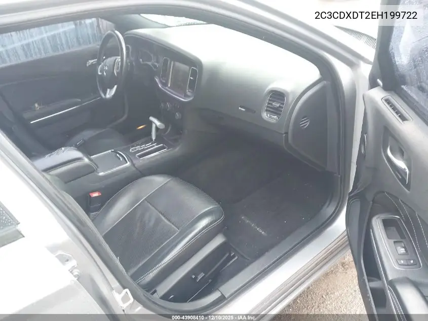 2C3CDXDT2EH199722 2014 Dodge Charger R/T Plus