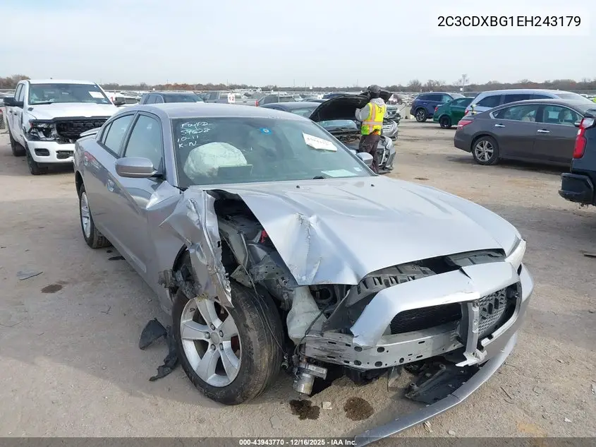 2C3CDXBG1EH243179 2014 Dodge Charger Se