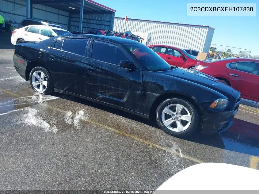 2C3CDXBGXEH107830 2014 Dodge Charger Se