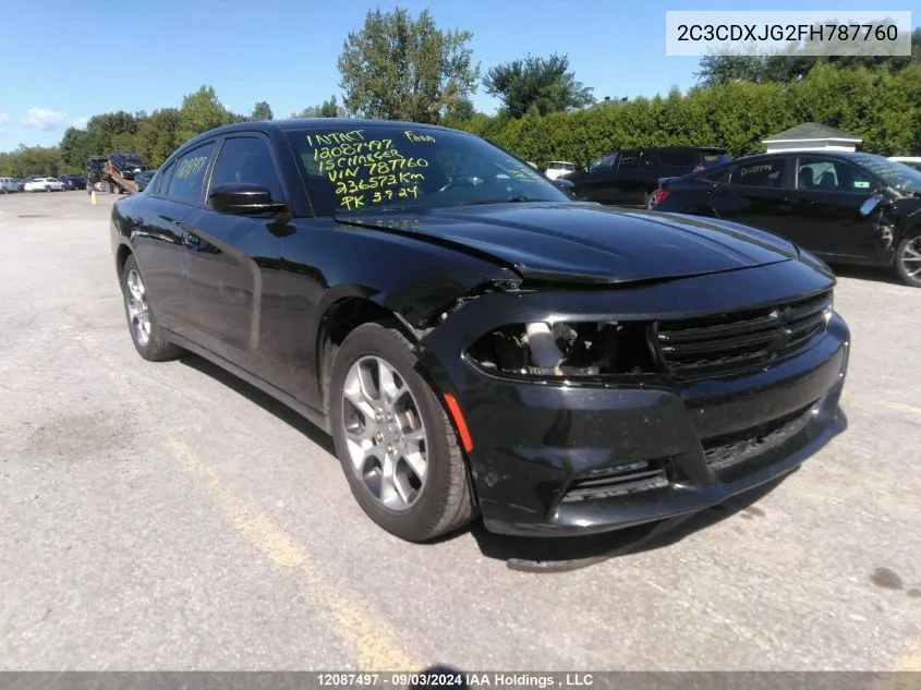 2C3CDXJG2FH787760 2015 Dodge Charger