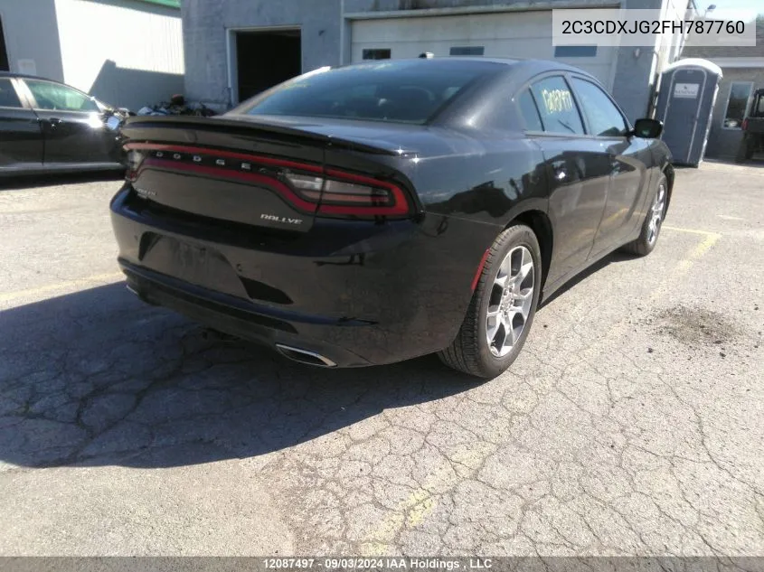 2C3CDXJG2FH787760 2015 Dodge Charger