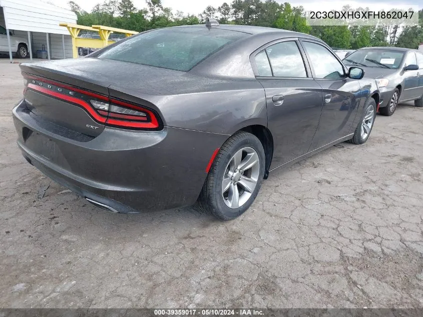 2C3CDXHGXFH862047 2015 Dodge Charger Sxt