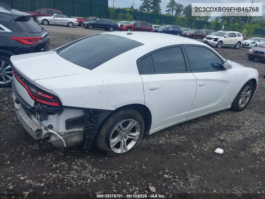 2C3CDXBG9FH846768 2015 Dodge Charger Se