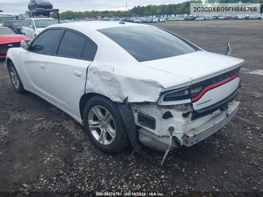 2C3CDXBG9FH846768 2015 Dodge Charger Se