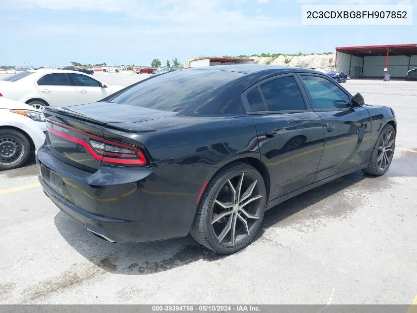 2C3CDXBG8FH907852 2015 Dodge Charger Se