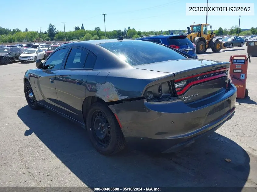 2C3CDXKT0FH932662 2015 Dodge Charger Police