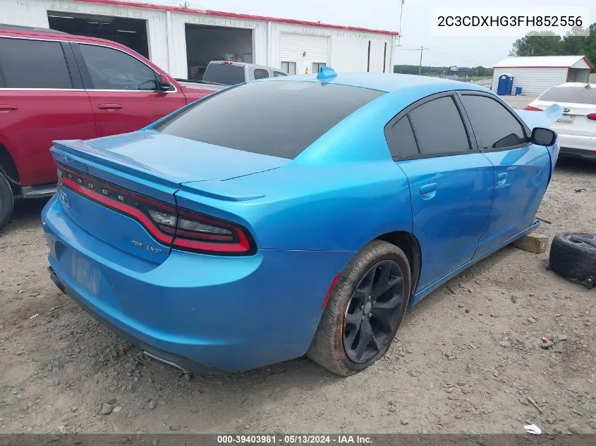 2C3CDXHG3FH852556 2015 Dodge Charger Sxt