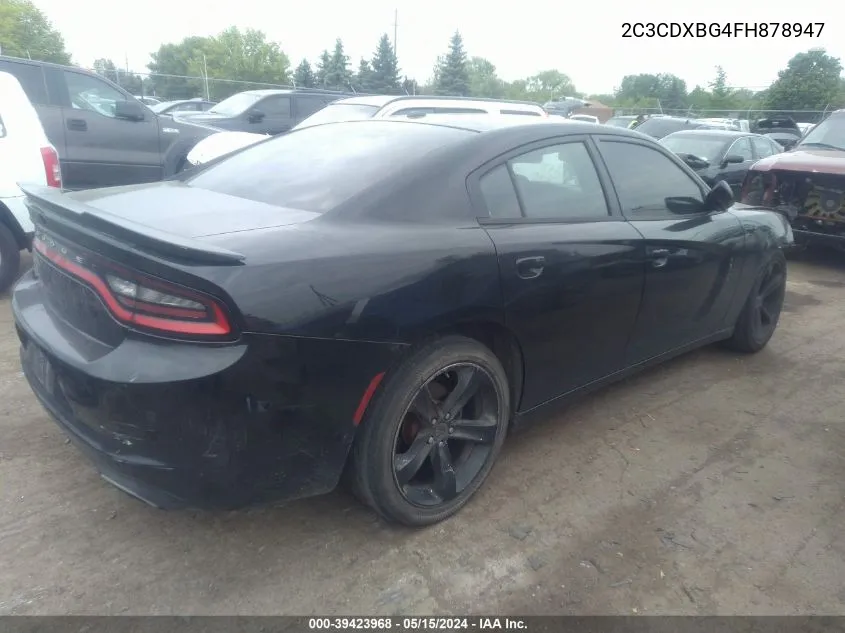 2C3CDXBG4FH878947 2015 Dodge Charger Se