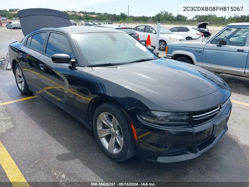 2C3CDXBG8FH815267 2015 Dodge Charger Se