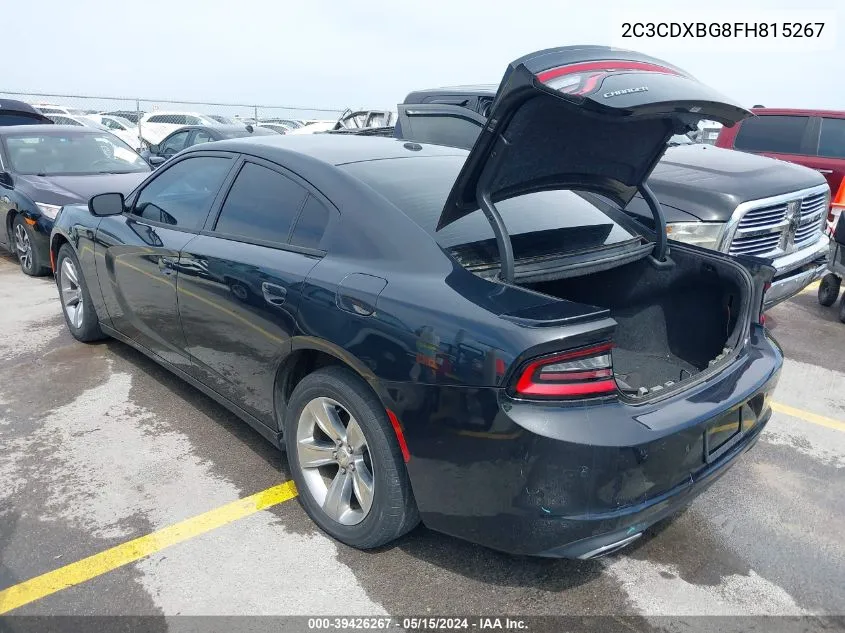 2C3CDXBG8FH815267 2015 Dodge Charger Se