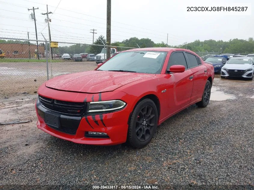 2015 Dodge Charger Sxt VIN: 2C3CDXJG8FH845287 Lot: 39433817