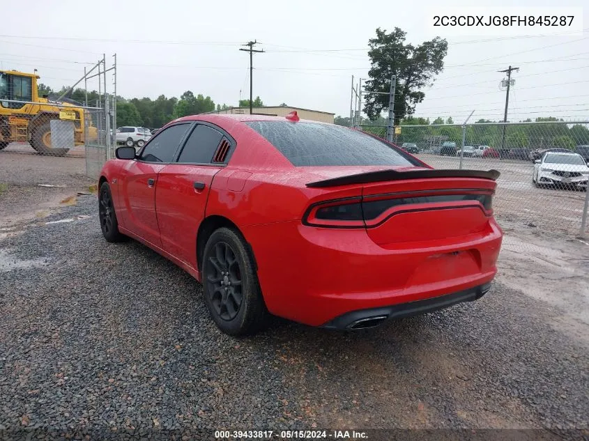 2015 Dodge Charger Sxt VIN: 2C3CDXJG8FH845287 Lot: 39433817