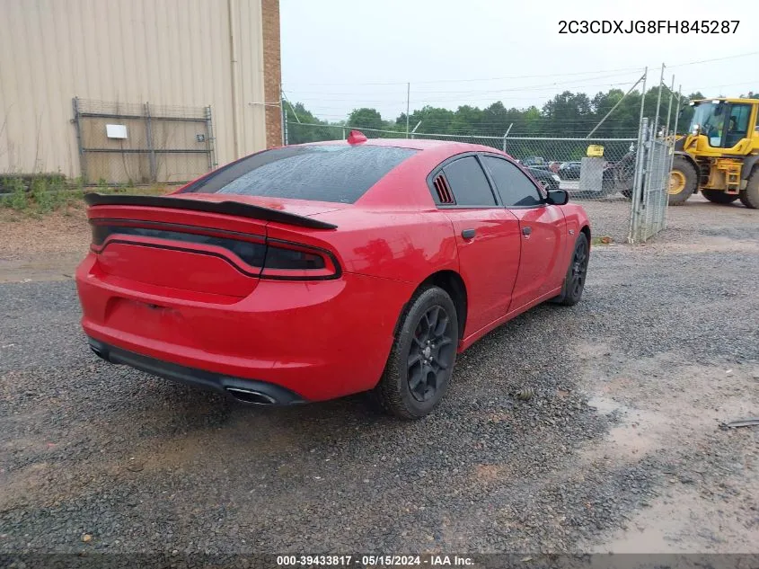 2015 Dodge Charger Sxt VIN: 2C3CDXJG8FH845287 Lot: 39433817