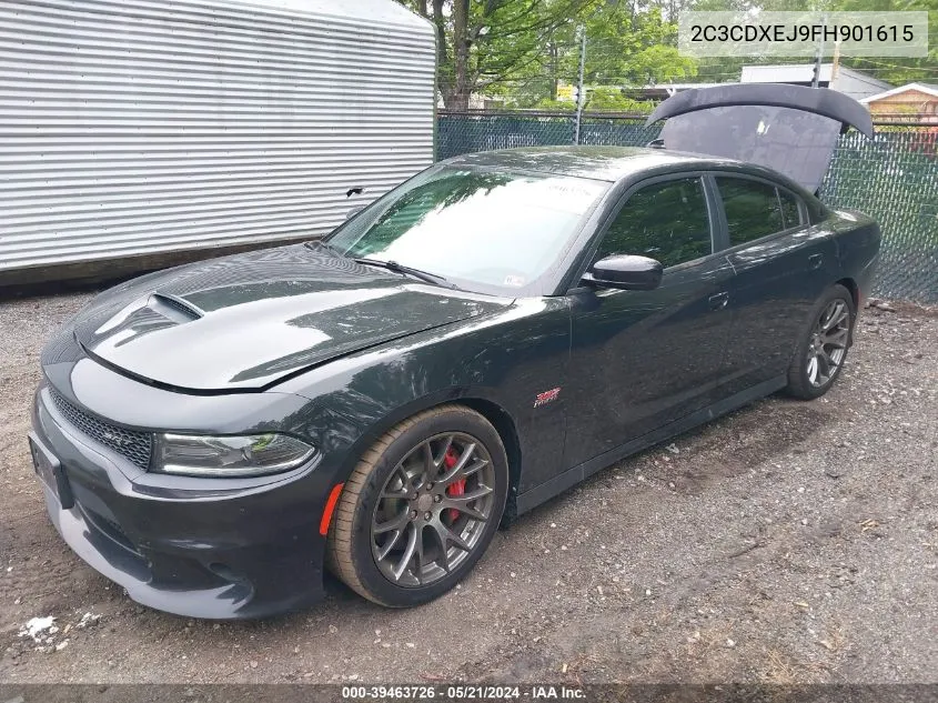 2015 Dodge Charger Srt 392 VIN: 2C3CDXEJ9FH901615 Lot: 39463726