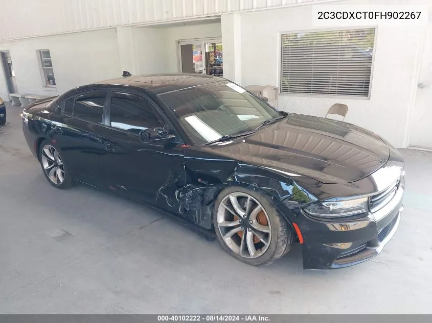 2015 Dodge Charger Road/Track VIN: 2C3CDXCT0FH902267 Lot: 40102222