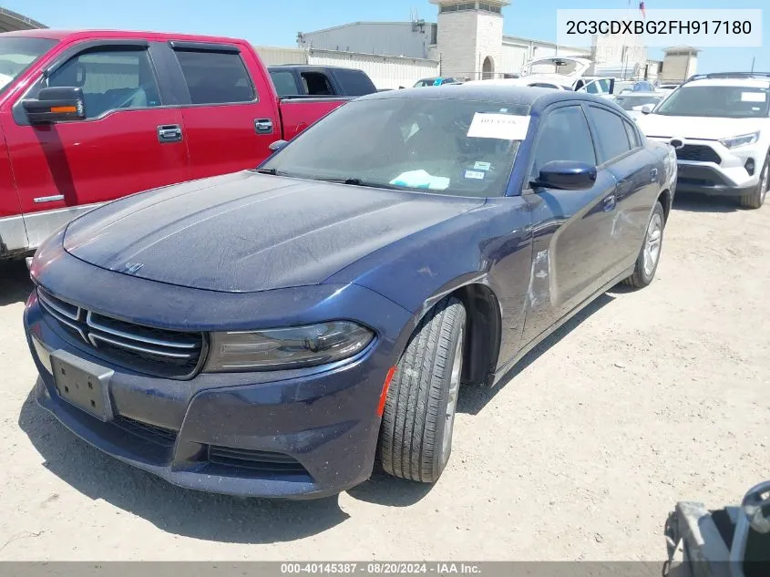 2C3CDXBG2FH917180 2015 Dodge Charger Se