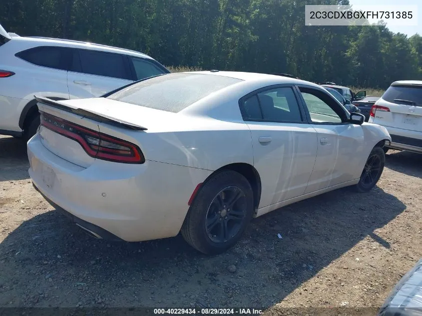 2C3CDXBGXFH731385 2015 Dodge Charger Se