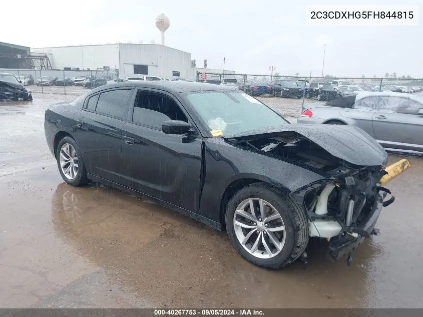 2C3CDXHG5FH844815 2015 Dodge Charger Sxt