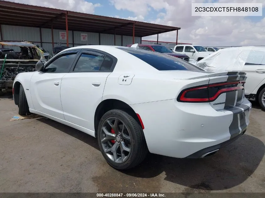 2C3CDXCT5FH848108 2015 Dodge Charger R/T