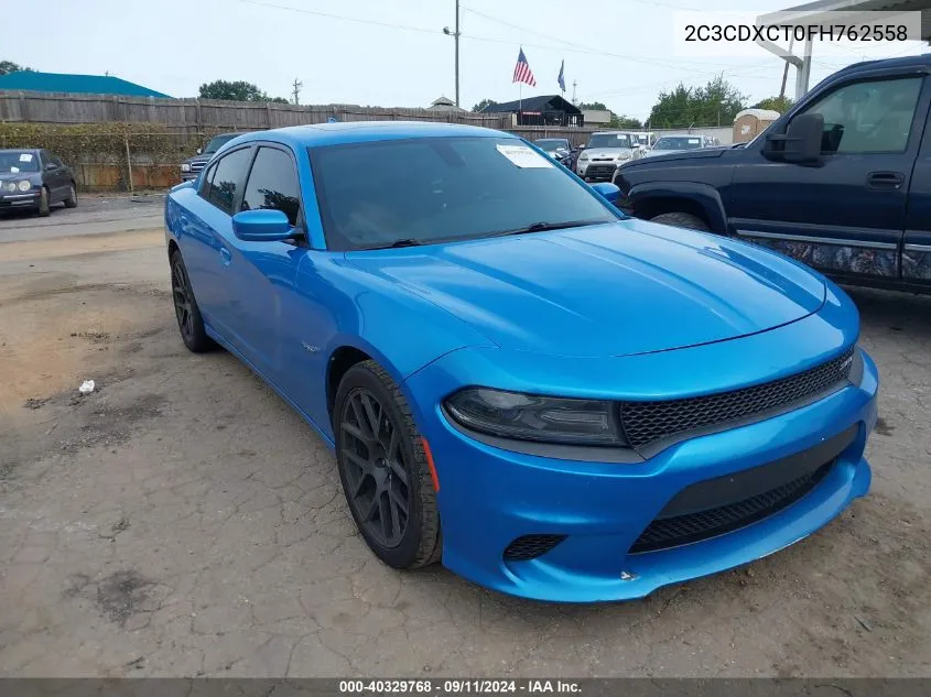 2C3CDXCT0FH762558 2015 Dodge Charger R/T