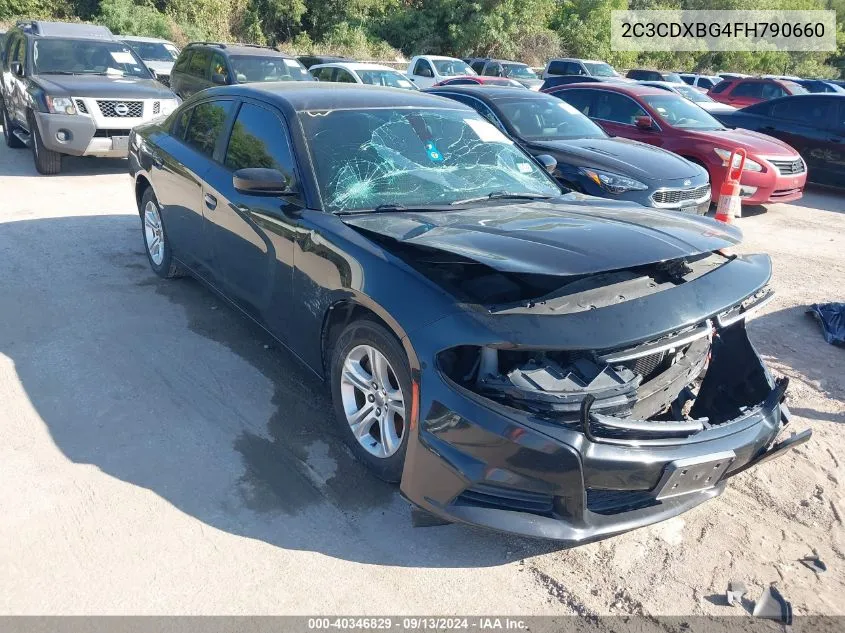 2C3CDXBG4FH790660 2015 Dodge Charger Se