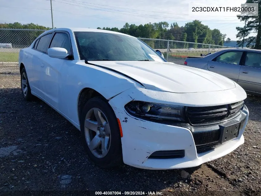 2C3CDXAT1FH820003 2015 Dodge Charger Police