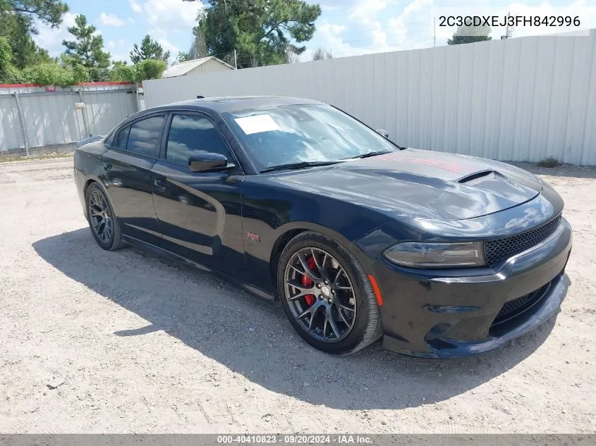 2015 Dodge Charger Srt 392 VIN: 2C3CDXEJ3FH842996 Lot: 40410823