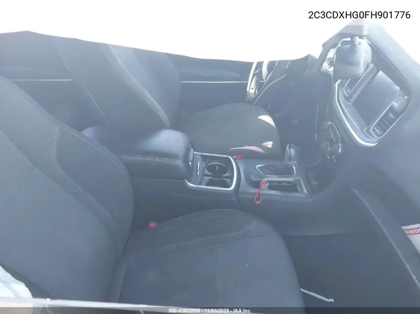 2C3CDXHG0FH901776 2015 Dodge Charger Sxt