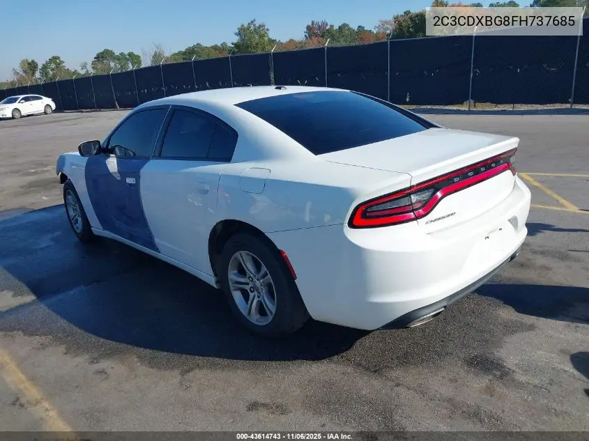 2C3CDXBG8FH737685 2015 Dodge Charger Se