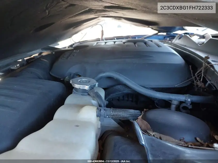 2C3CDXBG1FH722333 2015 Dodge Charger Se