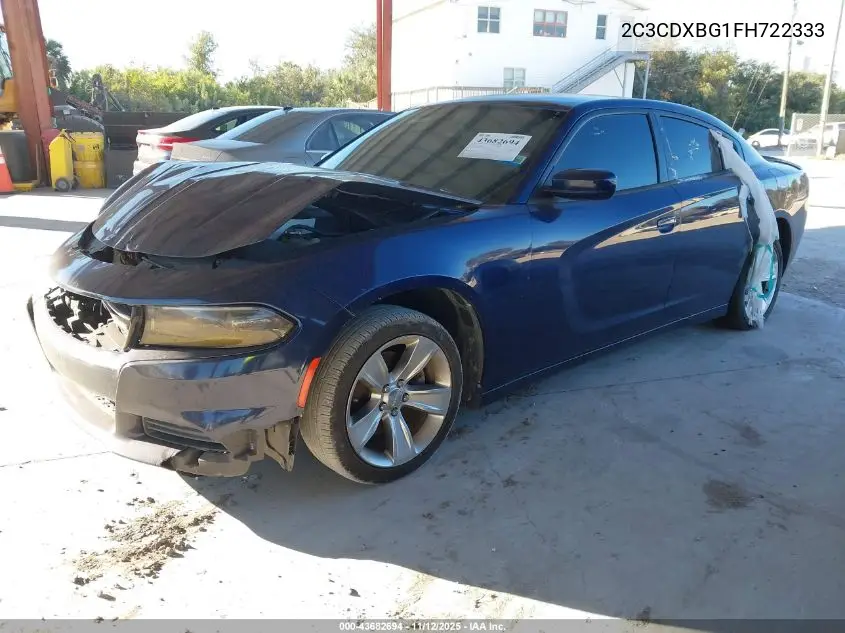 2C3CDXBG1FH722333 2015 Dodge Charger Se
