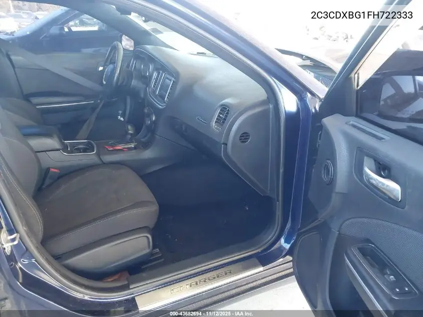 2C3CDXBG1FH722333 2015 Dodge Charger Se