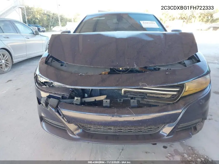 2C3CDXBG1FH722333 2015 Dodge Charger Se