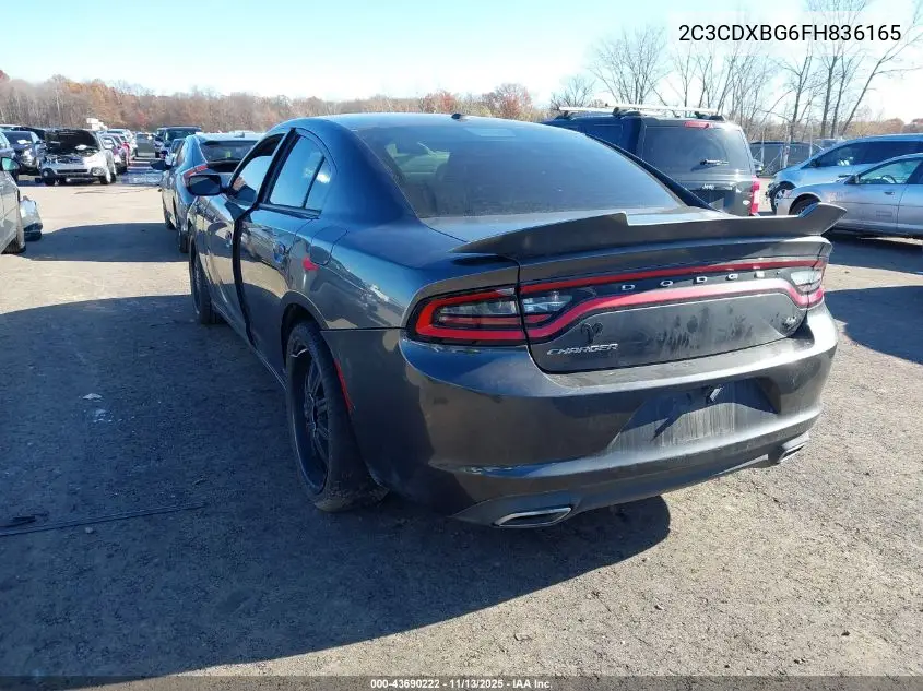 2C3CDXBG6FH836165 2015 Dodge Charger Se