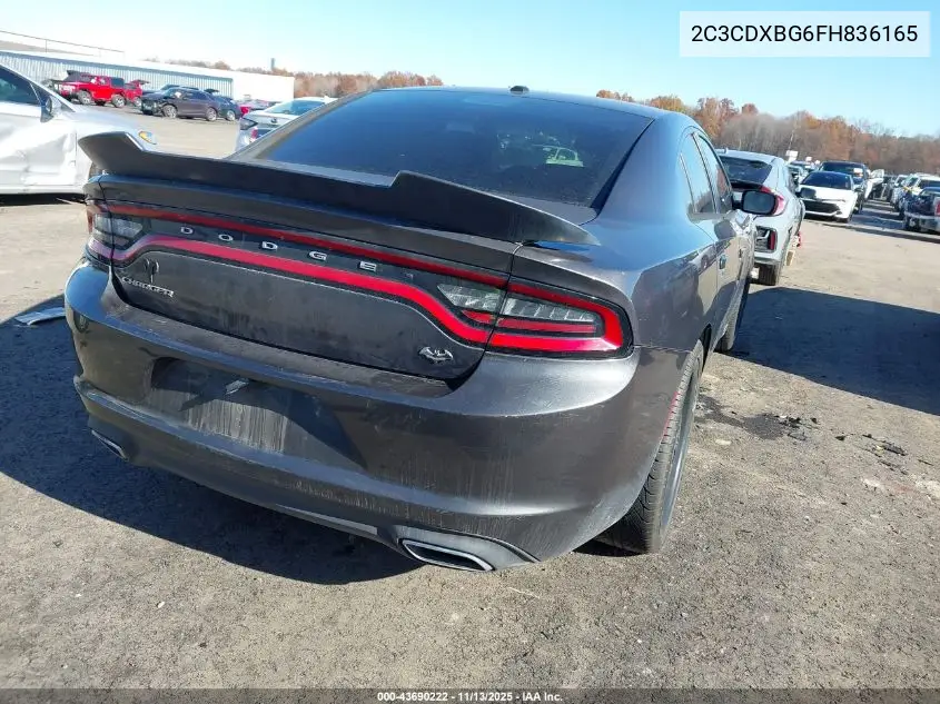 2C3CDXBG6FH836165 2015 Dodge Charger Se