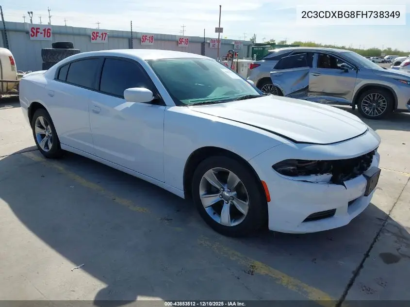 2C3CDXBG8FH738349 2015 Dodge Charger Se