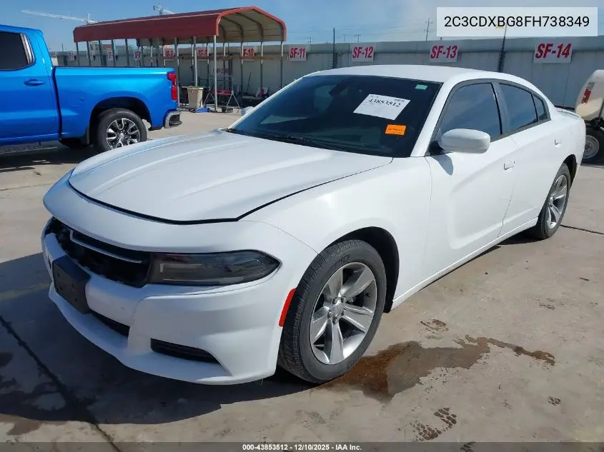 2C3CDXBG8FH738349 2015 Dodge Charger Se