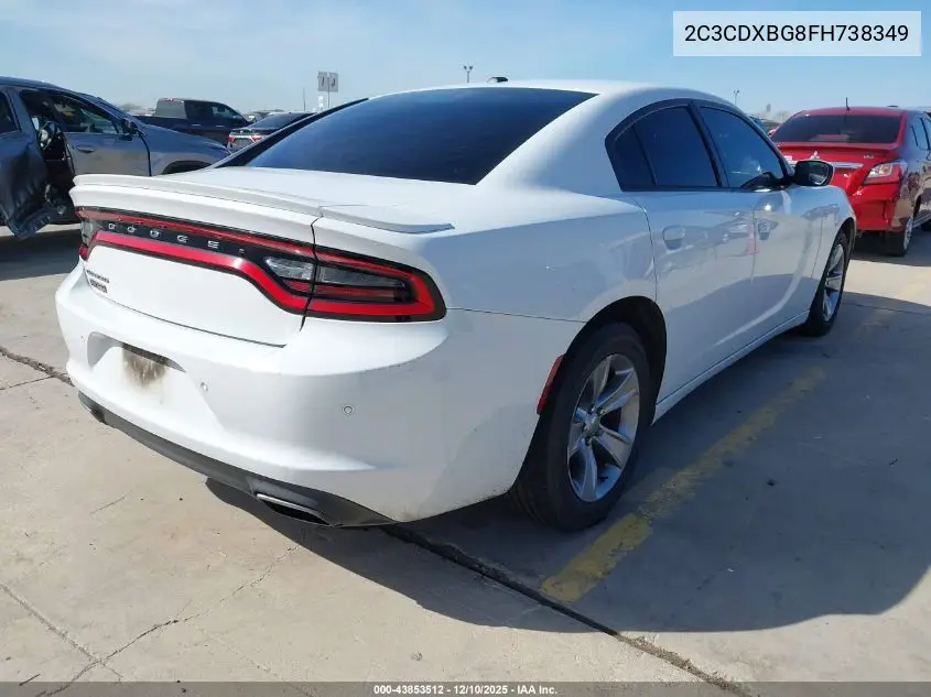 2C3CDXBG8FH738349 2015 Dodge Charger Se