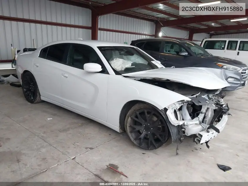 2C3CDXHGXFH915880 2015 Dodge Charger Sxt