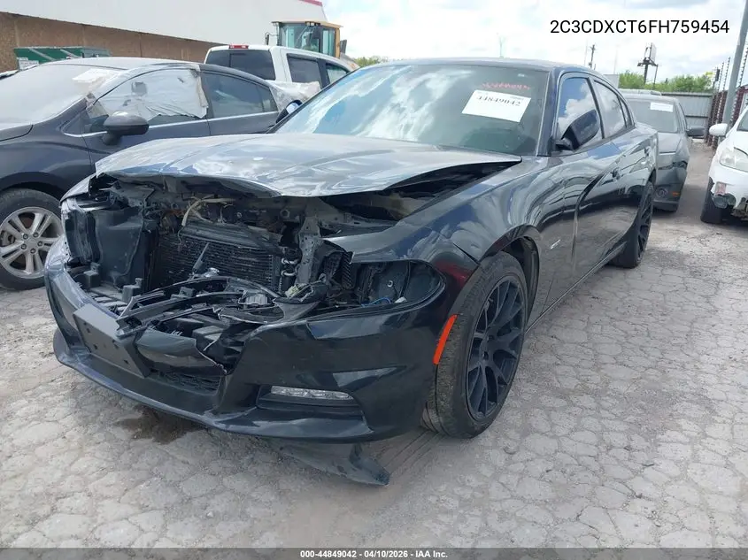 2C3CDXCT6FH759454 2015 Dodge Charger Road/Track