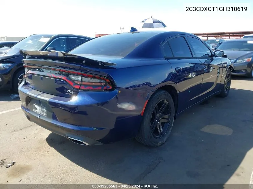 2C3CDXCT1GH310619 2016 Dodge Charger R/T