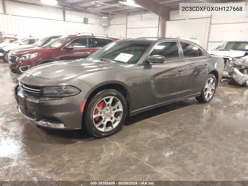 2C3CDXFGXGH127668 2016 Dodge Charger Se